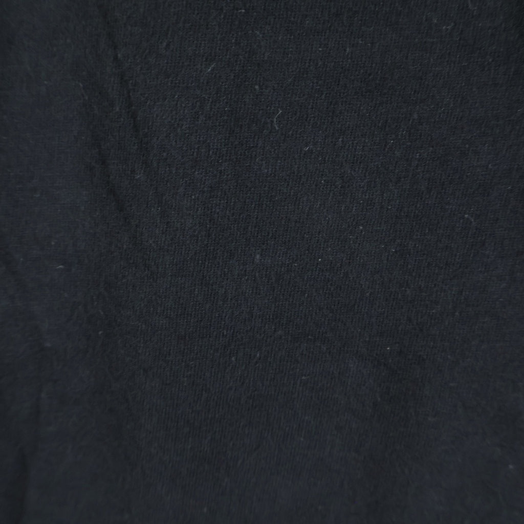 CHROME HEARTS(クロムハーツ) Neck Logo ネックロゴ クルーネック半袖Tシャツカットソー ブラック/パープル