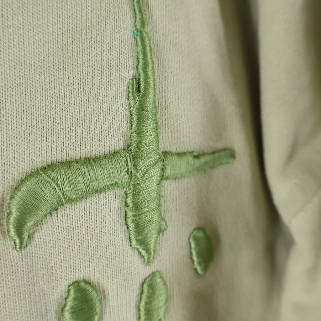 cvtvlist(カタリスト) 3D LOGO USUAL PANT 3D ロゴ刺繍 スウェットパンツ カーキ 2201020401