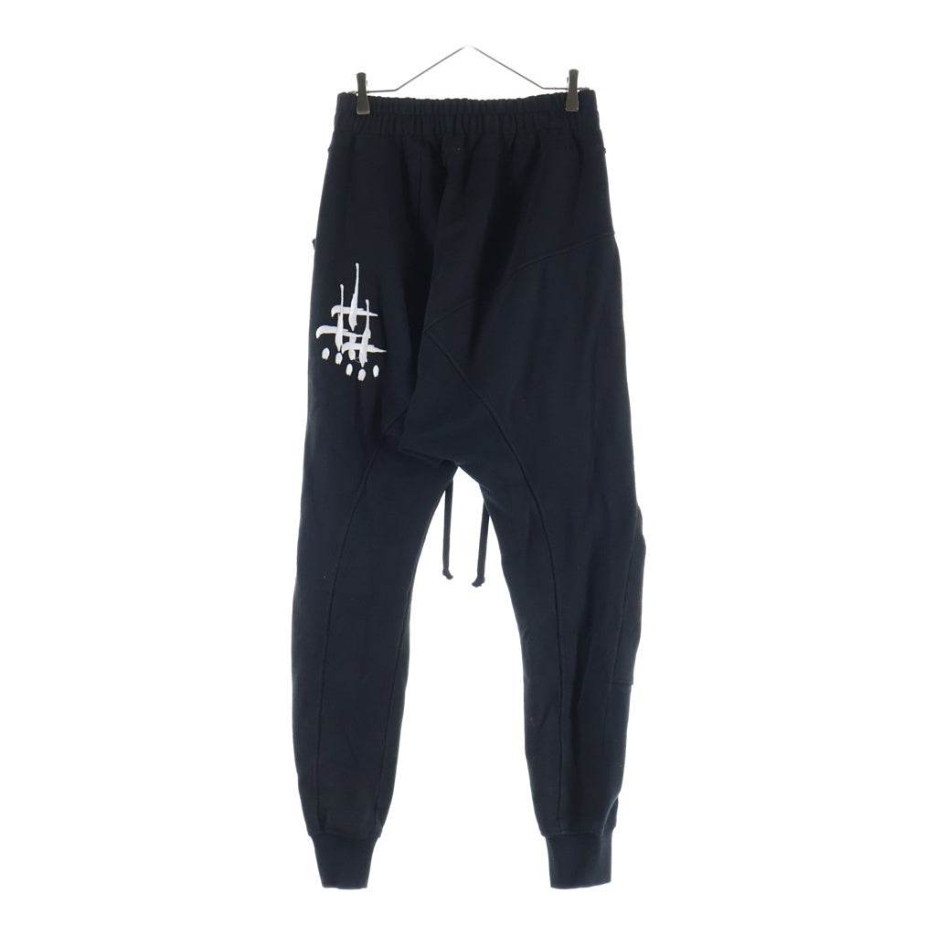 cvtvlist(カタリスト) 25SS OSK EXCLUSIVE USUAL PANTS 刺繍ロゴスウェットパンツ ブラック 2501010401