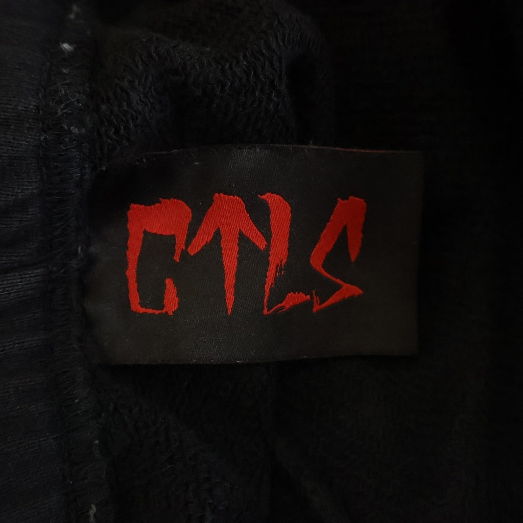 cvtvlist(カタリスト) 24SS ×ROYAL FLASH 別注 刺繍ロゴ スウェットパンツ ブラック 240112RF02