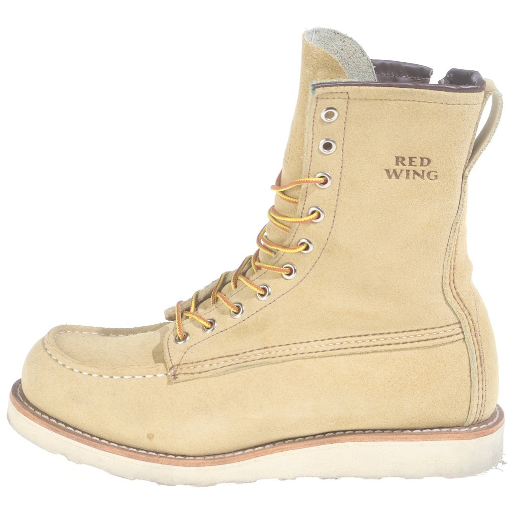 RED WING(レッド ウイング) ×HUMAN MADE 8-INCH CLASSIC MOC BOOTS ヒューマンメイド クラシックモックブーツ ベージュ US8.5/26.5cm 4469