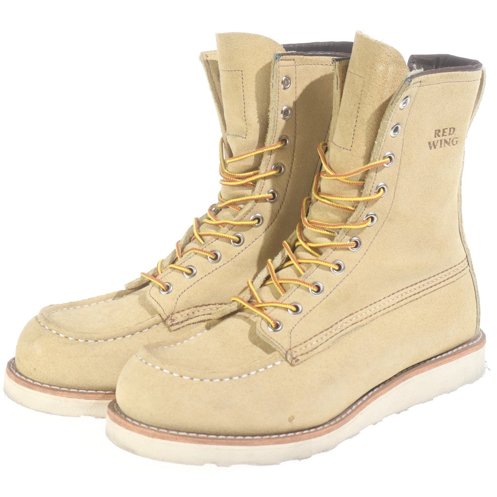 RED WING(レッド ウイング) ×HUMAN MADE 8-INCH CLASSIC MOC BOOTS ヒューマンメイド クラシックモックブーツ ベージュ US8.5/26.5cm 4469