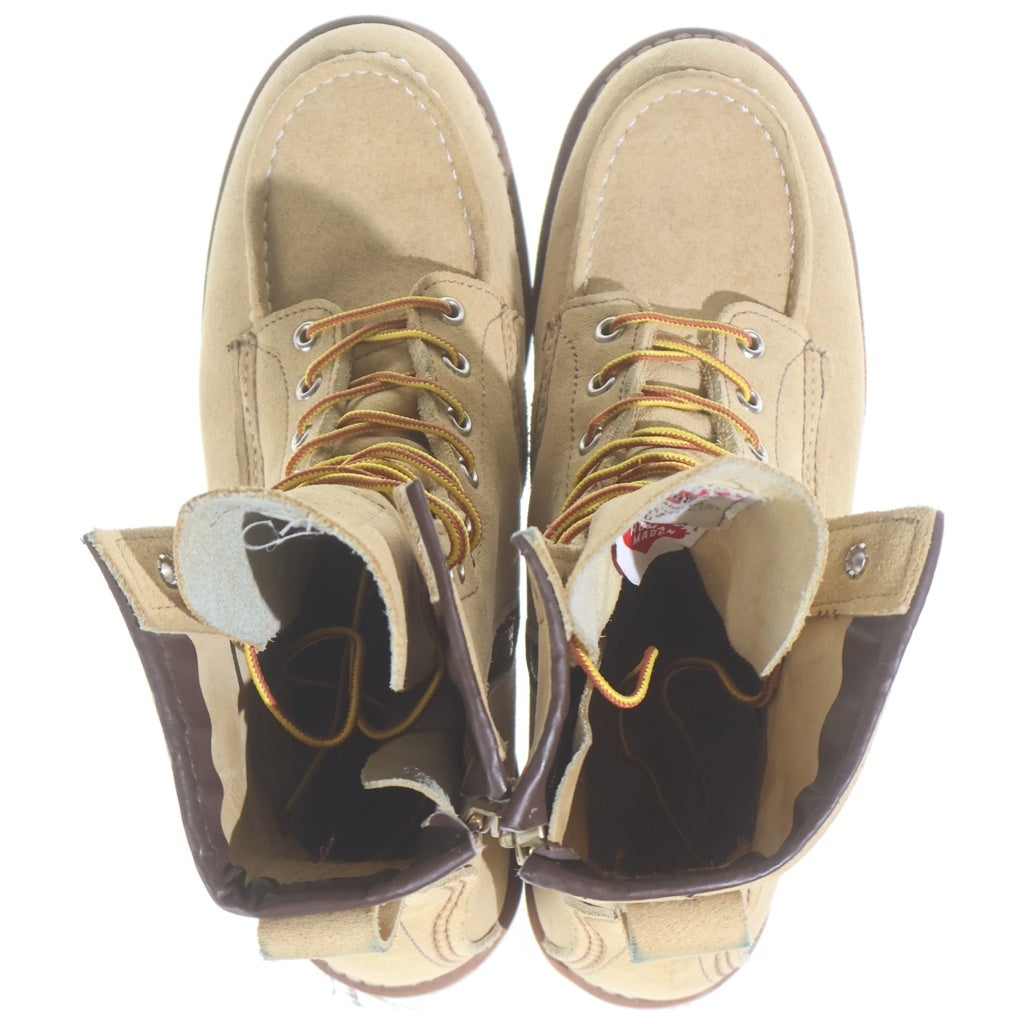 RED WING(レッド ウイング) ×HUMAN MADE 8-INCH CLASSIC MOC BOOTS ヒューマンメイド クラシックモックブーツ ベージュ US8.5/26.5cm 4469