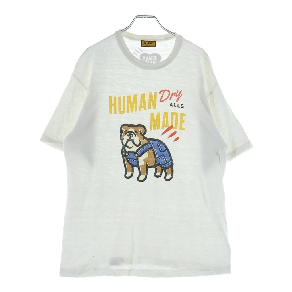 HUMAN MADE(ヒューマンメイド) GRAPHIC T-SHIRT DOG グラフィック ドッグプリント 半袖Tシャツ ホワイト