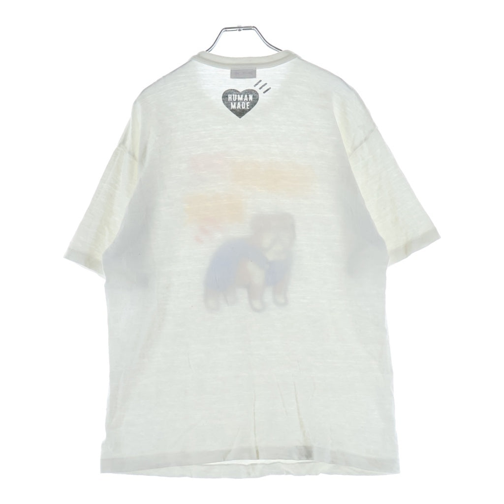 HUMAN MADE(ヒューマンメイド) GRAPHIC T-SHIRT DOG グラフィック ドッグプリント 半袖Tシャツ ホワイト