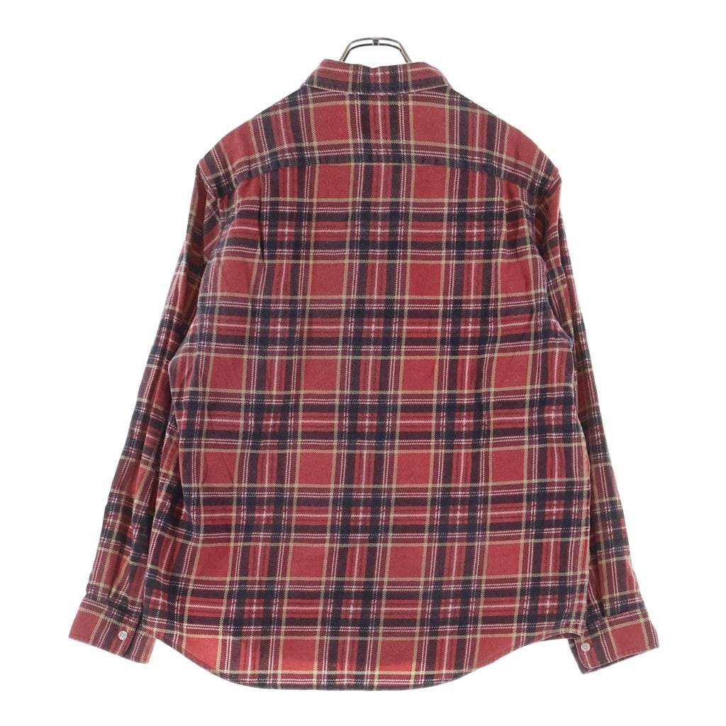 SUPREME(シュプリーム) 20SS Printed Plaid Shirt プリントチェック長袖シャツ レッド