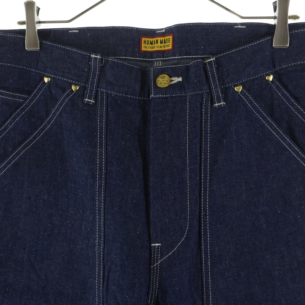 HUMAN MADE(ヒューマンメイド) DENIM WORK PANTS デニムワークパンツ インディゴ HM30PT018