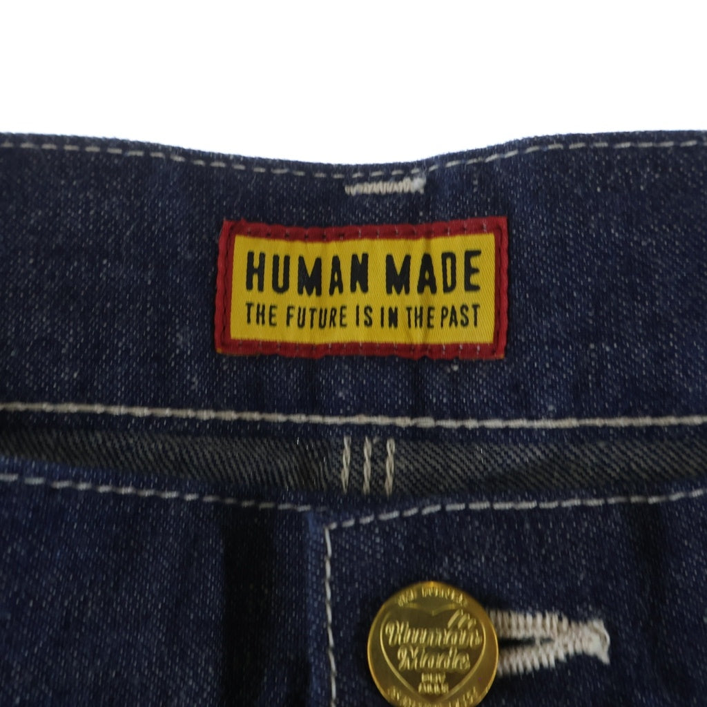 HUMAN MADE(ヒューマンメイド) DENIM WORK PANTS デニムワークパンツ インディゴ HM30PT018