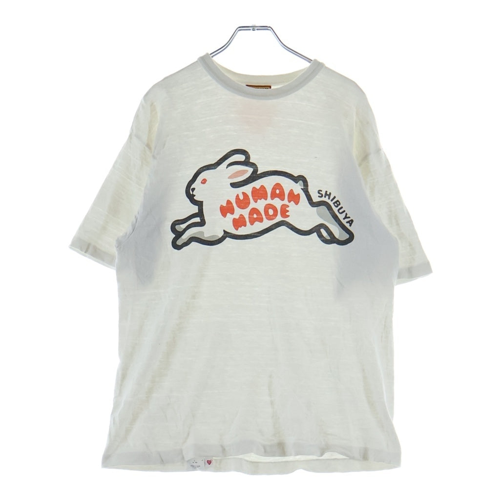 HUMAN MADE(ヒューマンメイド) 26SS GRAPHIC T-SHIRT RABBIT グラフィック ラビットプリント 半袖Tシャツ ホワイト