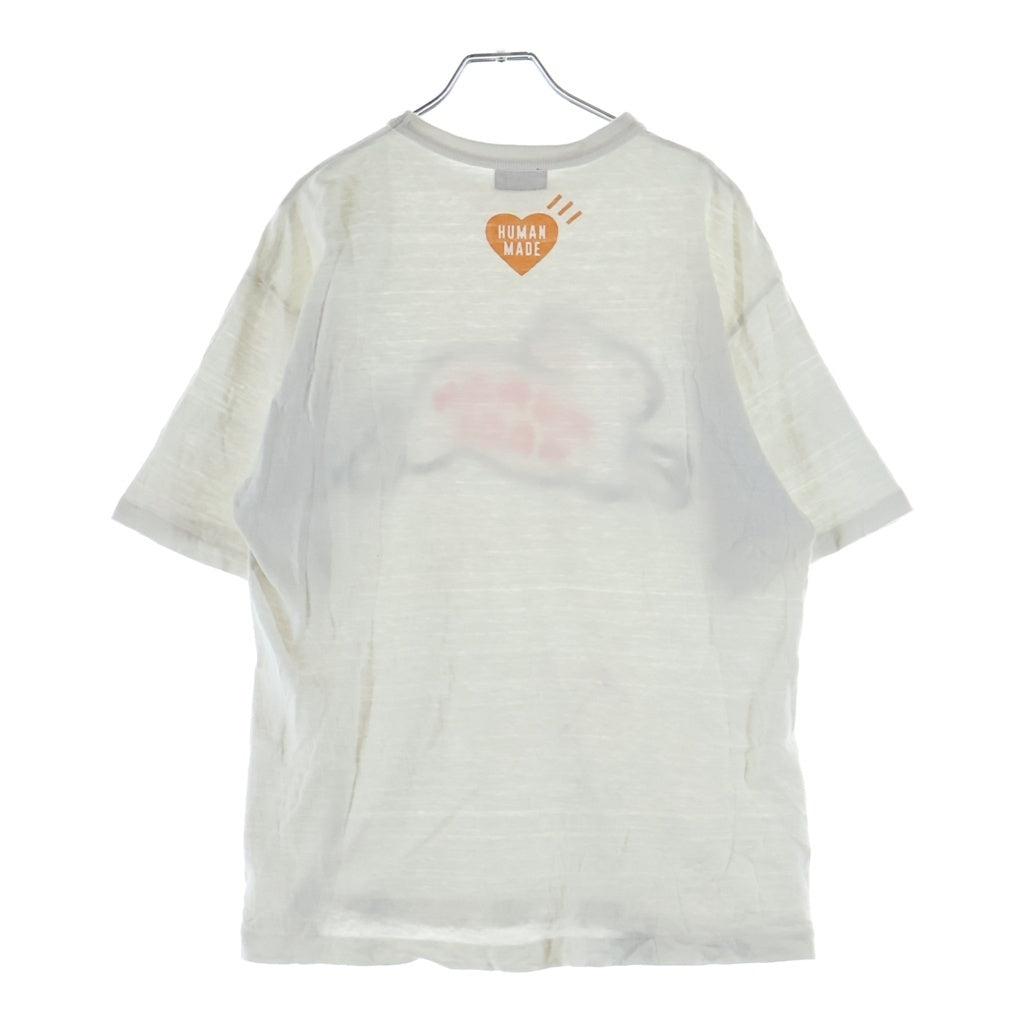 HUMAN MADE(ヒューマンメイド) 26SS GRAPHIC T-SHIRT RABBIT グラフィック ラビットプリント 半袖Tシャツ ホワイト
