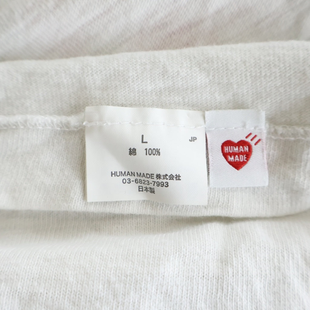 HUMAN MADE(ヒューマンメイド) 26SS GRAPHIC T-SHIRT RABBIT グラフィック ラビットプリント 半袖Tシャツ ホワイト
