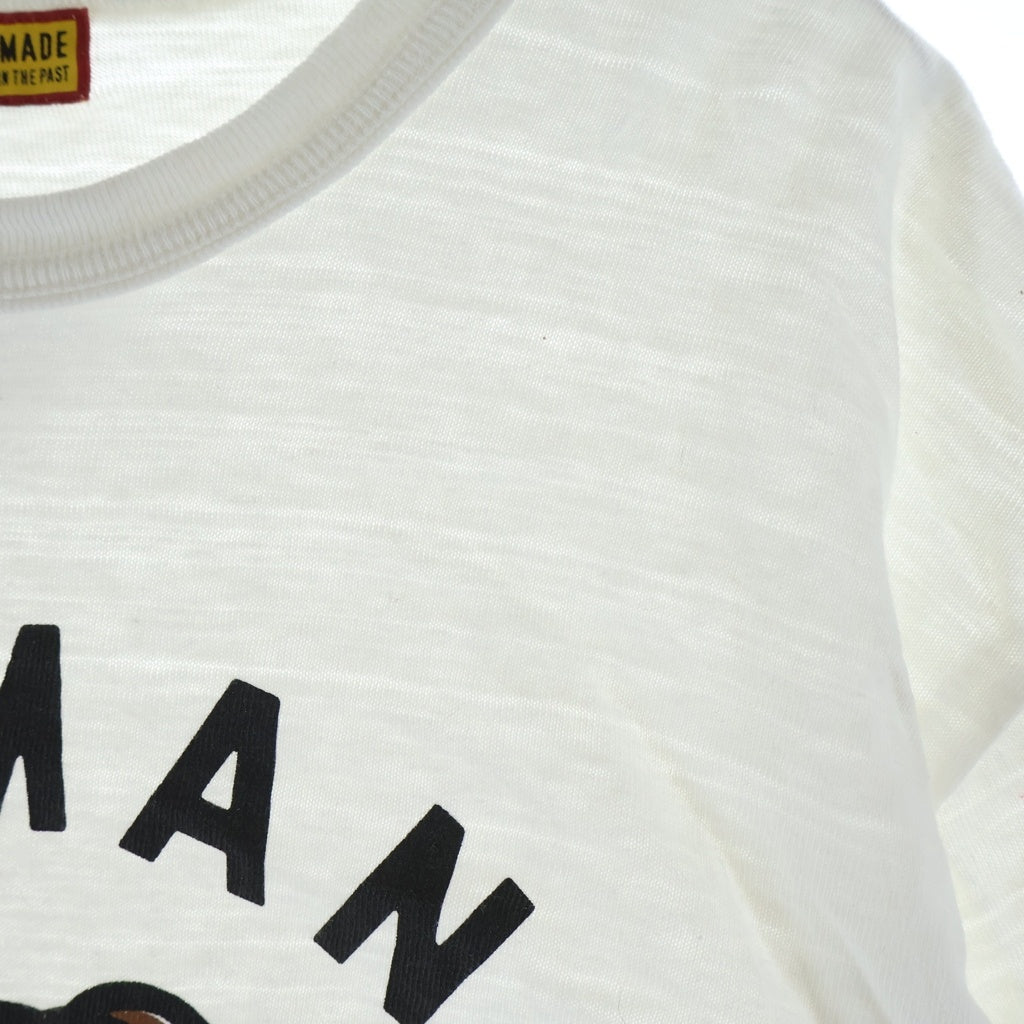 HUMAN MADE(ヒューマンメイド) 26SS GRAPHIC T-SHIRT BULLDOG グラフィック ブルドッグプリント 半袖Tシャツ ホワイト