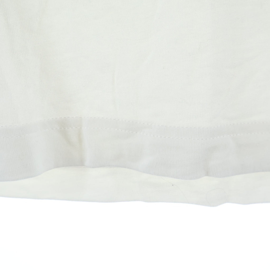 GOD SELECTION XXX(ゴッドセレクショントリプルエックス) ×A BATHING APE アベイシングエイプ ロゴプリント 半袖Tシャツカットソー ホワイト