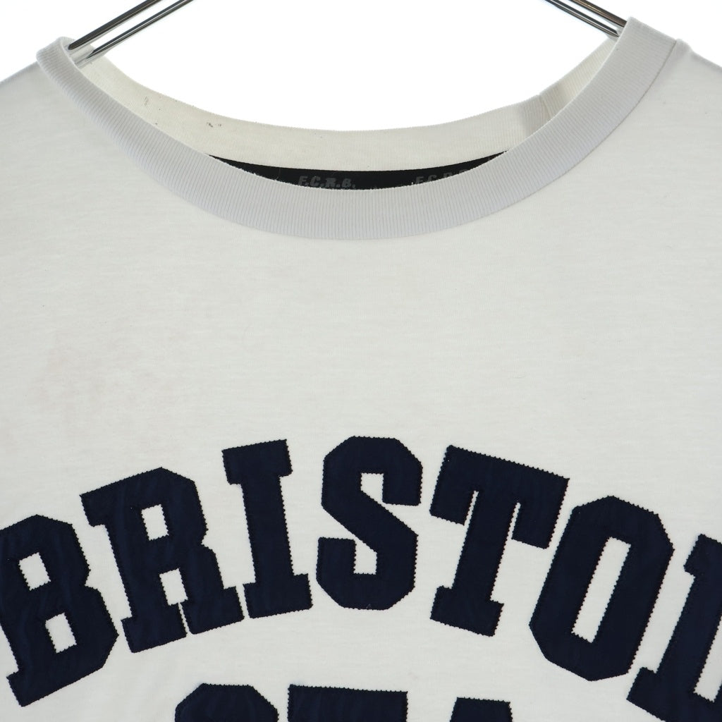 F.C.R.B./F.C.Real Bristol/FCRB(エフシーアールビー/エフシーレアルブリストル) ×WIND AND SEA BRISTOL SEA TEAM TEE クルーネック 半袖Tシャツ カットソー ホワイト FCRB-220156