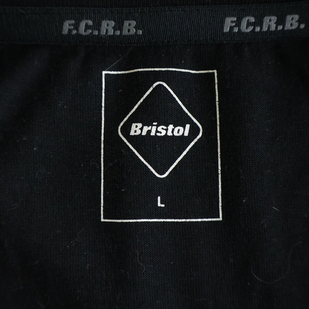 F.C.R.B./F.C.Real Bristol/FCRB(エフシーアールビー/エフシーレアルブリストル) ×WIND AND SEA BRISTOL SEA TEAM TEE クルーネック 半袖Tシャツ カットソー ブラック FCRB-220156
