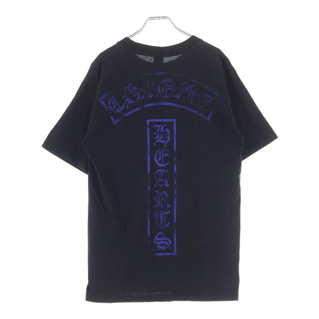 CHROME HEARTS(クロムハーツ) OLD S/S T BAR オールド バックTバー スタープリント 半袖Tシャツカットソー ブラック/ブルー