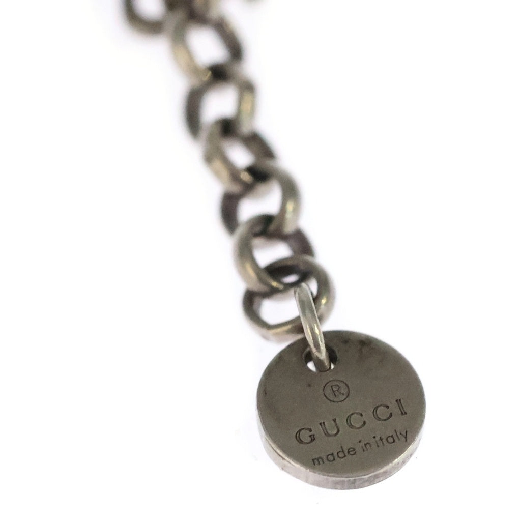 GUCCI(グッチ) ゴーストハートネックレス シルバー レディース