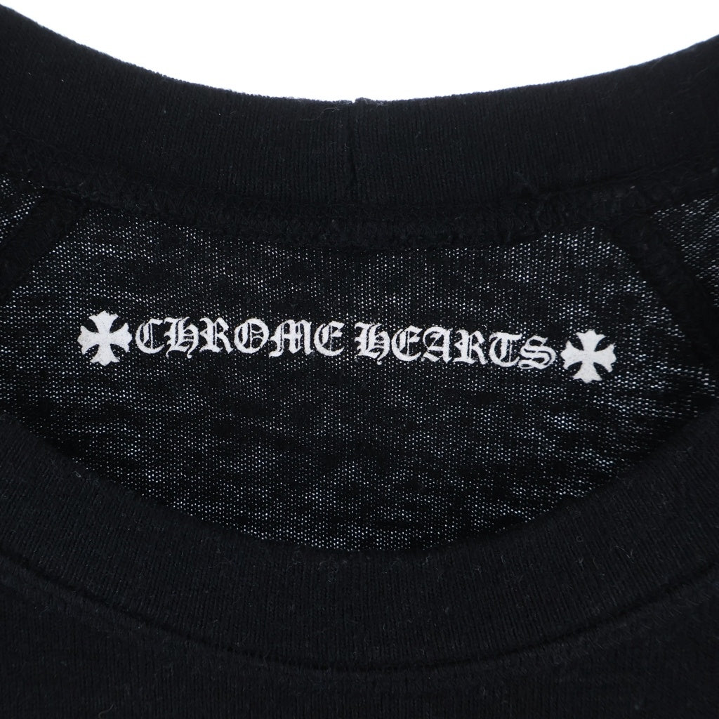 CHROME HEARTS(クロムハーツ) ×MATTY BOY CHOMPER チョンパー ラグラン 半袖スウェットシャツ ブラック
