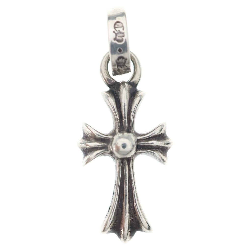 CHROME HEARTS(クロムハーツ) CRS BBYFAT P DMND ベイビーファットクロス PAVEダイヤ ペンダントトップ シルバーBCA234