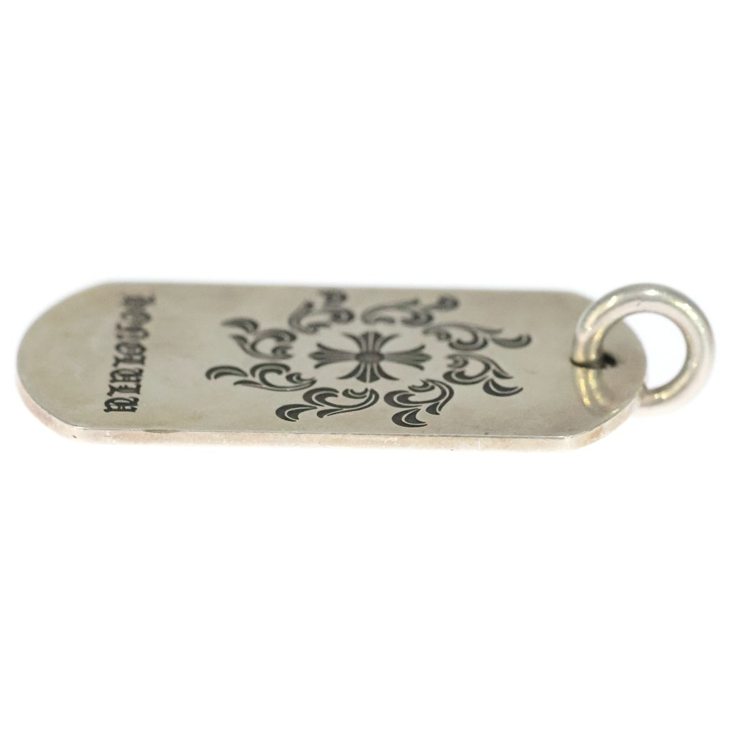 CHROME HEARTS(クロムハーツ) D TAG LRG LTD ホノルル限定 ラージドッグタグ ネックレストップ シルバー
