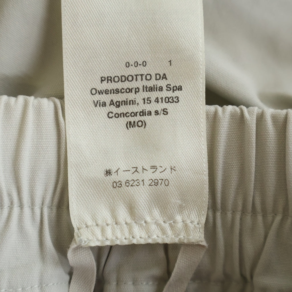 Rick Owens(リックオウエンス) 17SS PODS ポッズ ドローストリングサルエルショーツ ハーフパンツ ホワイト RU17S9387-TE