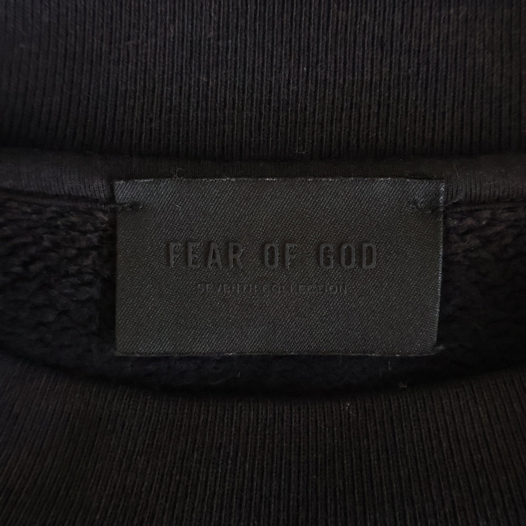 FEAR OF GOD(フィアオブゴッド) SEVENTH COLLECTION 半袖スウェットトレーナー ブラック