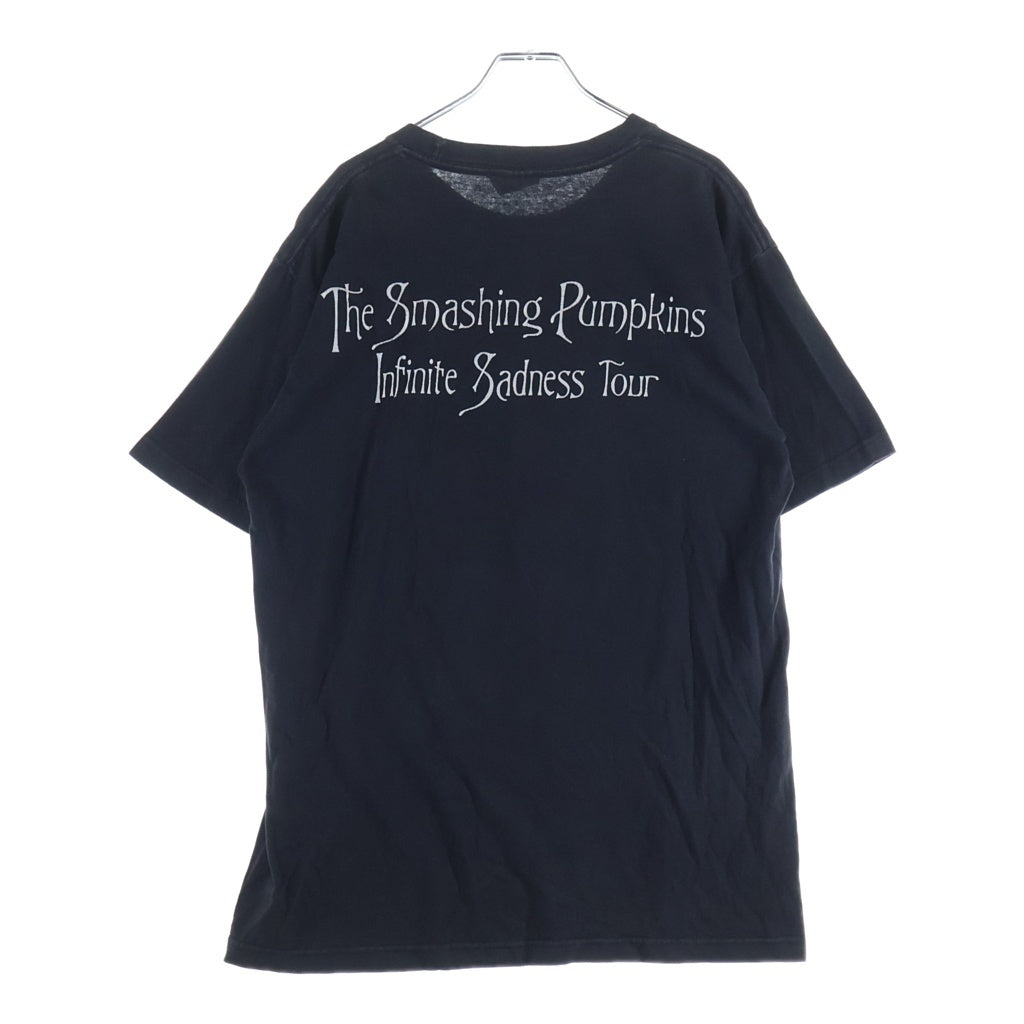 VINTAGE(ヴィンテージ) 90s SMASHING PUMKINS スマッシング・パンプキンズ プリント 長袖Tシャツカットソー ブラック -