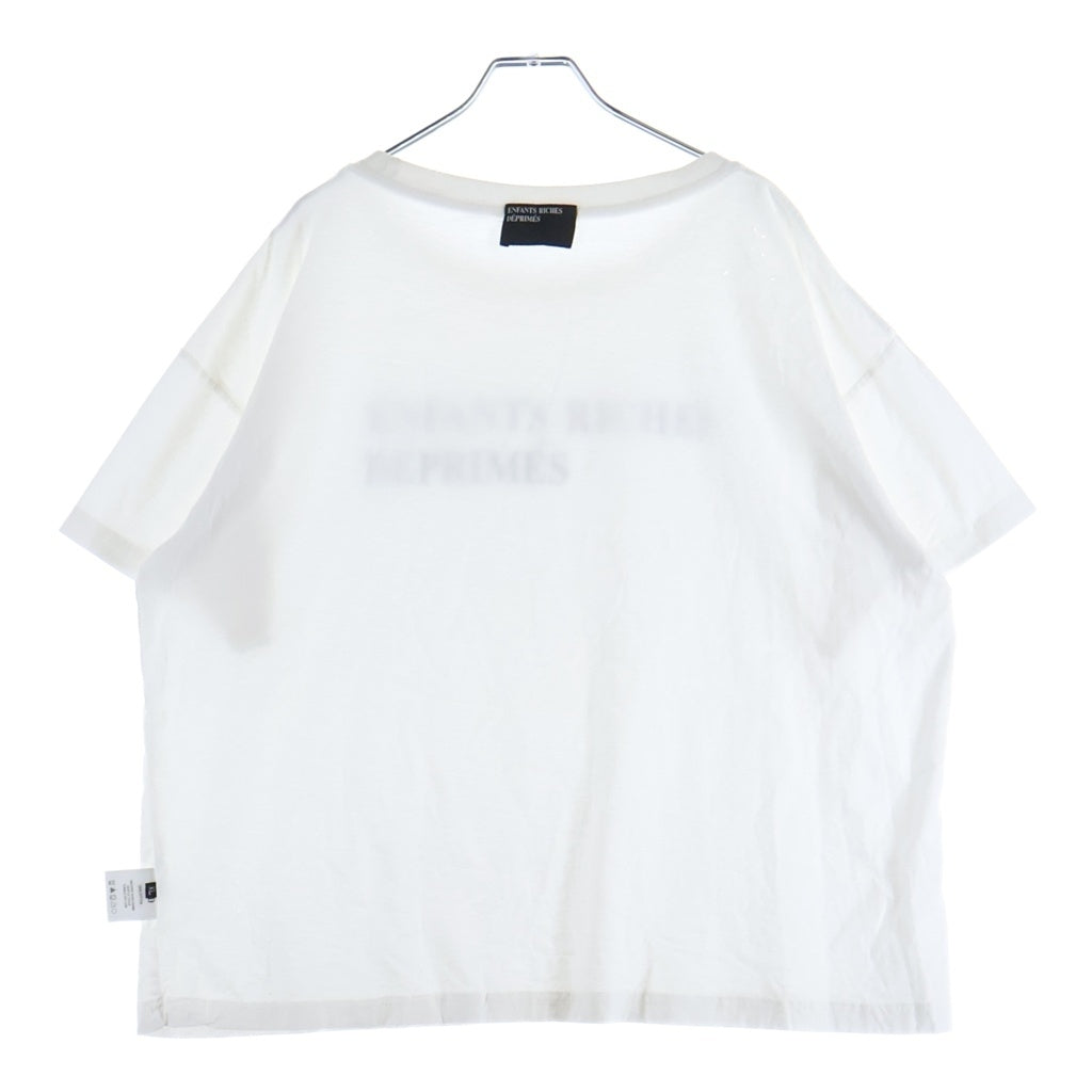 ENFANTS RICHES DEPRIMES(アンファンリッシュデプリメ) CLASSIC LOGO S/S TEE クラシックロゴ 半袖Tシャツカットソー ホワイト -
