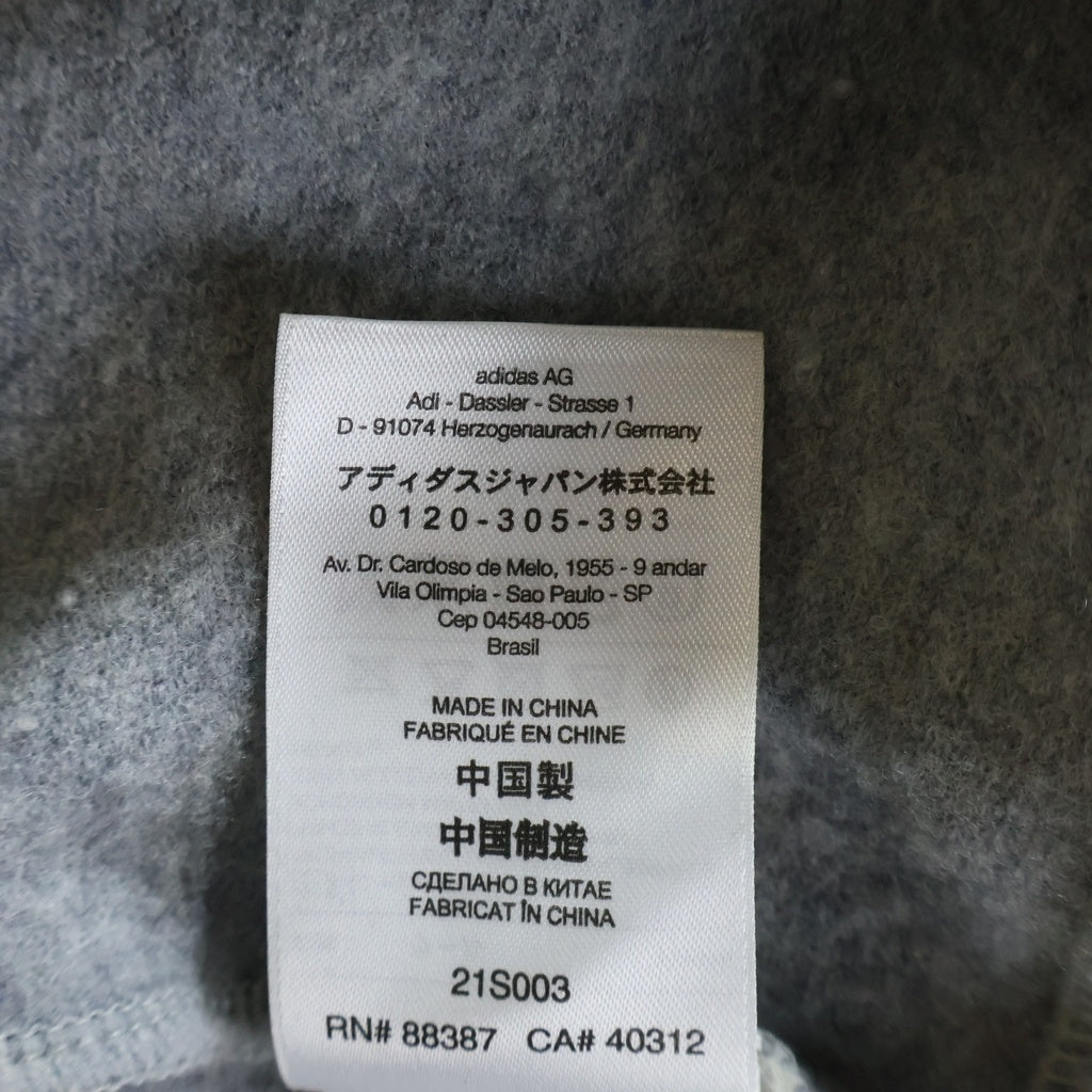 Y-3(ワイスリー) CLASSIC MERINO BLEND HALF-ZIP ROLL NECK クラシック メリノ ブレンド ハーフジップ ロールネック グレー HB6332