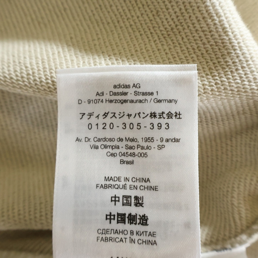 Y-3(ワイスリー) 3STP FT CREW SWEATER 3ライン クルーネックスウェットトレーナー ベージュ FJ0389