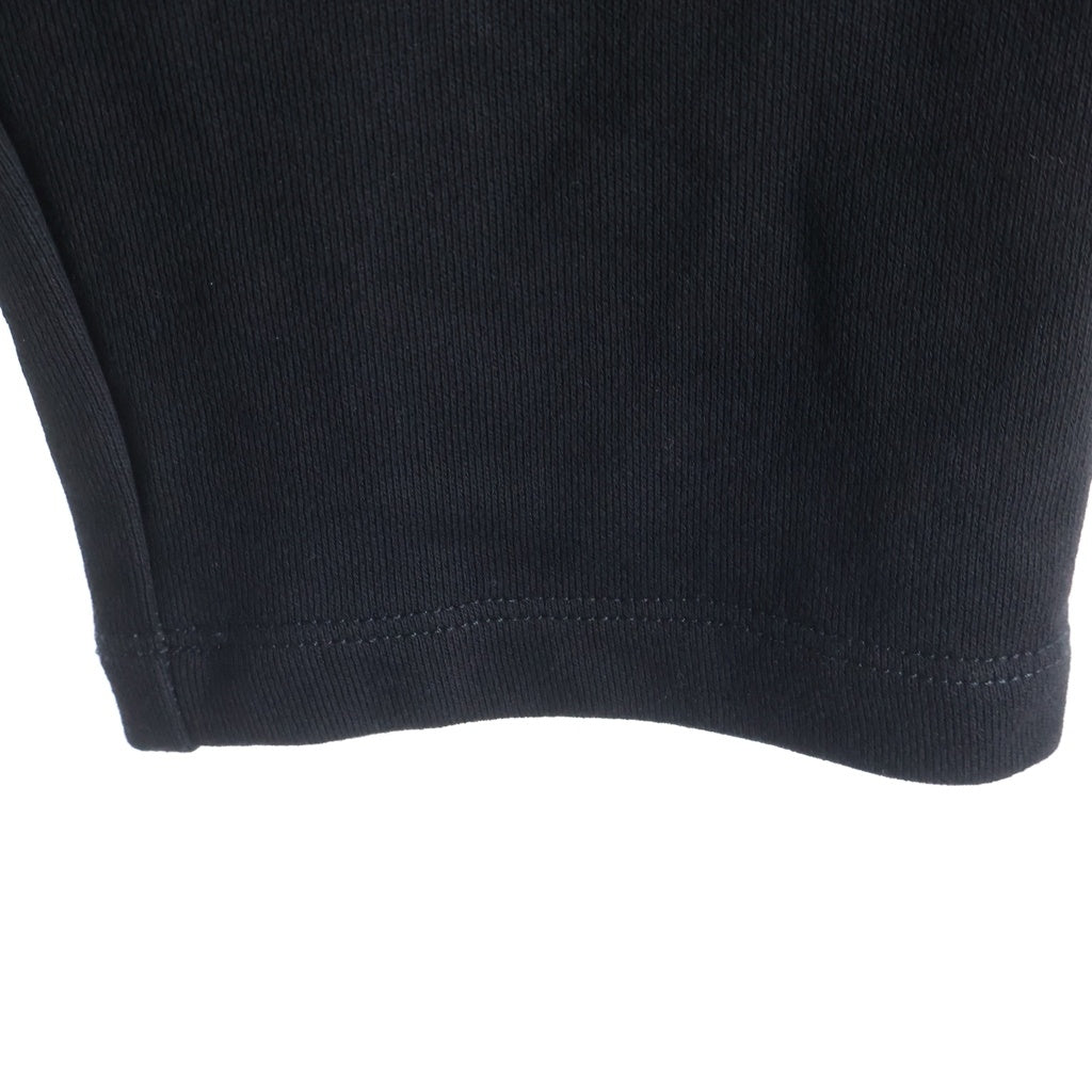 A.F ARTEFACT(エーエフアーティファクト) Nylon Combi Sweat Hoodie ナイロン切替 プルオーバーパーカー ブラック 410822118