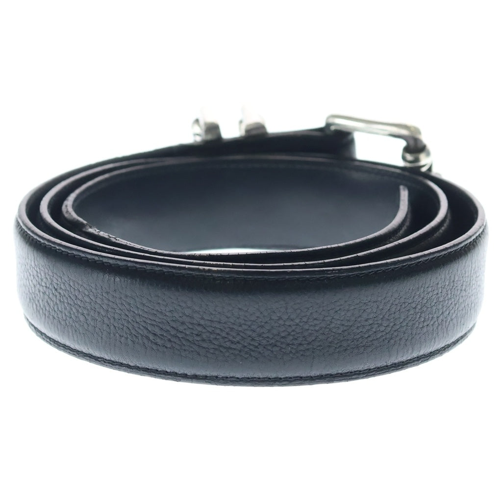 CHROME HEARTS(クロムハーツ) BLT ROLLER 3PC1.5inch 3PCローラーバックル レザーベルト シルバー -