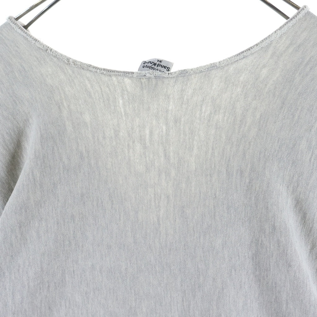 VINTAGE(ヴィンテージ) 80s Macgregor Sand-Knit リバースウィーブボロスウェット グレー -