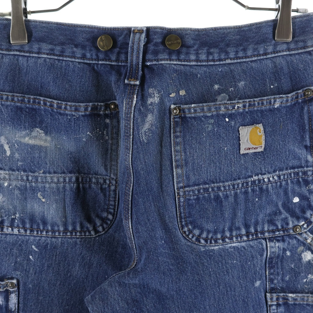 CARHARTT(カーハート) 00s ペイントダブルニーペインターパンツ 103890 インディゴ