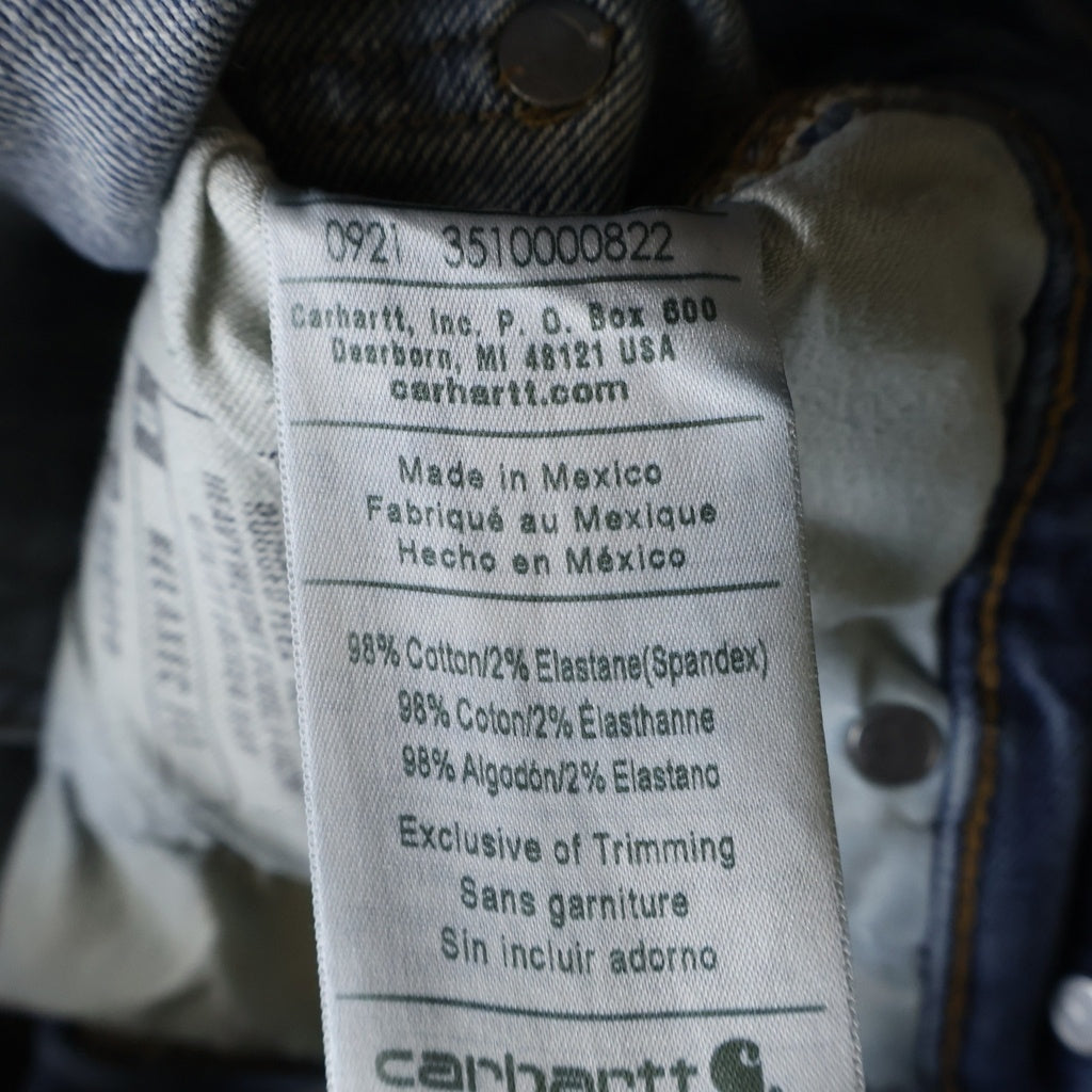 CARHARTT(カーハート) 00s ペイントダブルニーペインターパンツ 103890 インディゴ