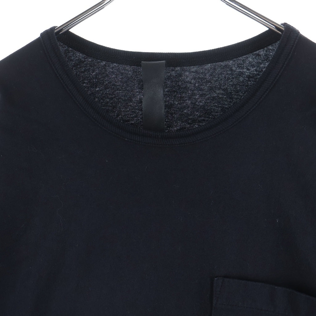 CHROME HEARTS(クロムハーツ) Y NOT Vertical Logo Embroidery Long Sleeve Tee ワイノット ヴァーティカルロゴ刺繍 長袖Tシャツ ブラック -