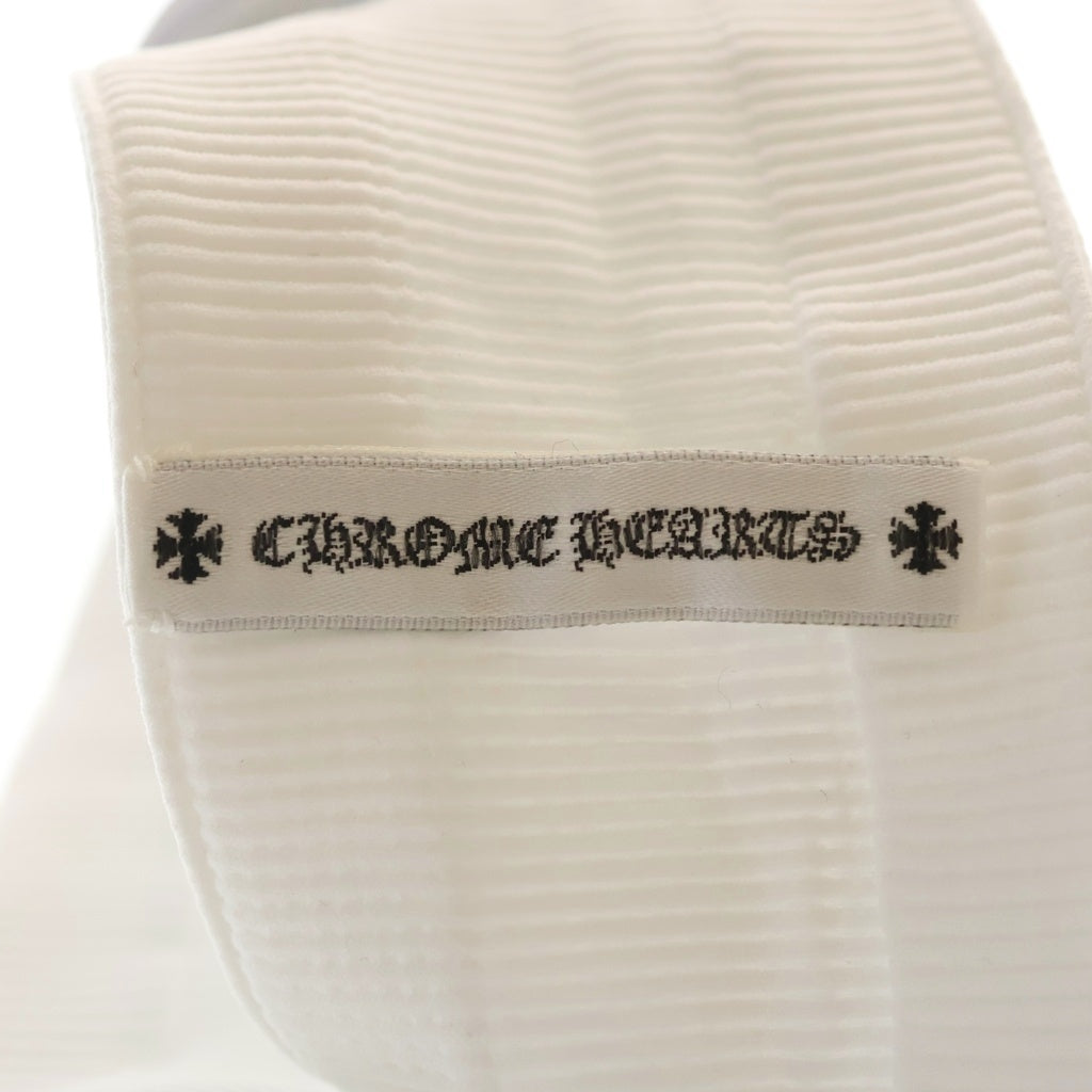 CHROME HEARTS(クロムハーツ) CH刺繍 ヘアバンド ホワイト -