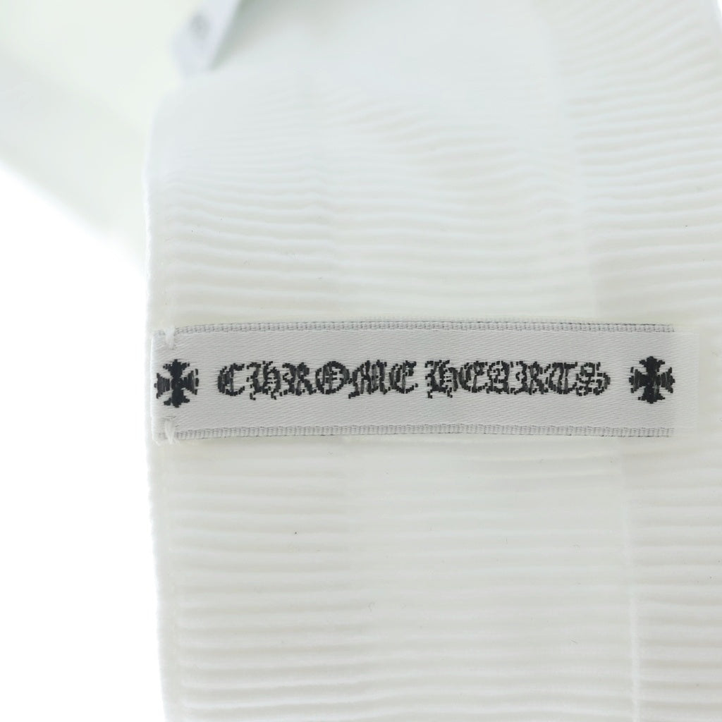 CHROME HEARTS(クロムハーツ) CH刺繍 ヘアバンド ホワイト -