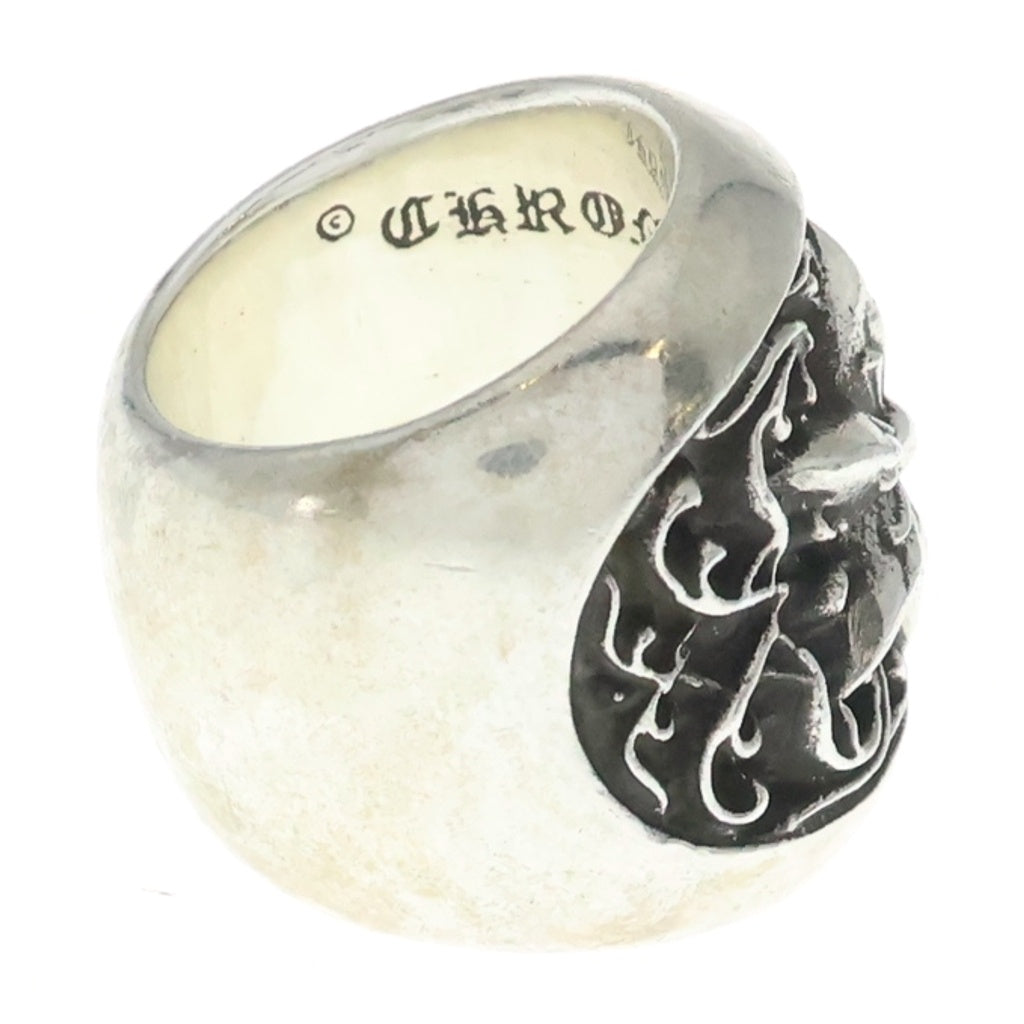 CHROME HEARTS(クロムハーツ) CLSSC OVAL STAR クラシックオーバルスター リング シルバー BCA341 -