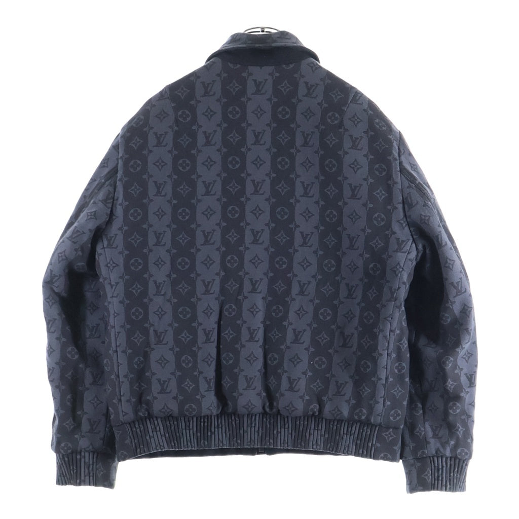 LOUIS VUITTON(ルイヴィトン) 22SS×NIGO ニゴー リバーシブルパテッドジャケット ブルゾン モノグラム/ハート ブラック RM221M XHX HMB07E