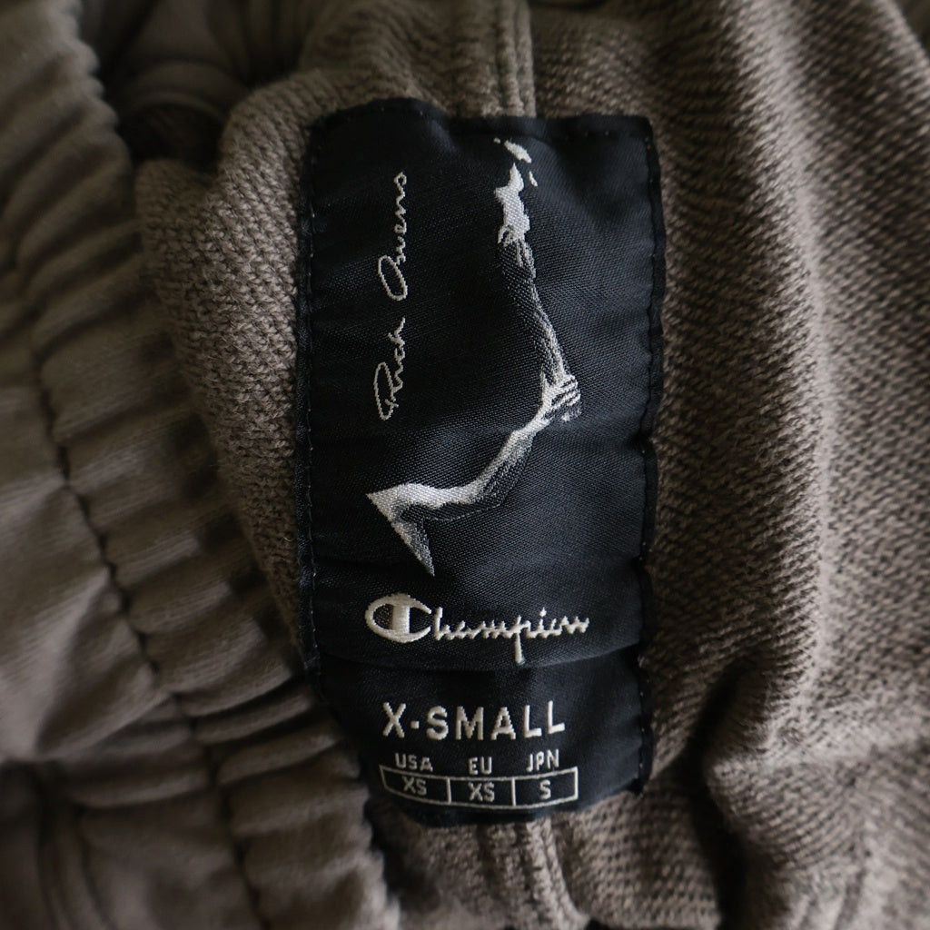 Rick Owens(リックオウエンス) 24SS ×CHAMPION BEVELED PODS ポッズショートパンツ ベージュ CM01D9240-CHFE
