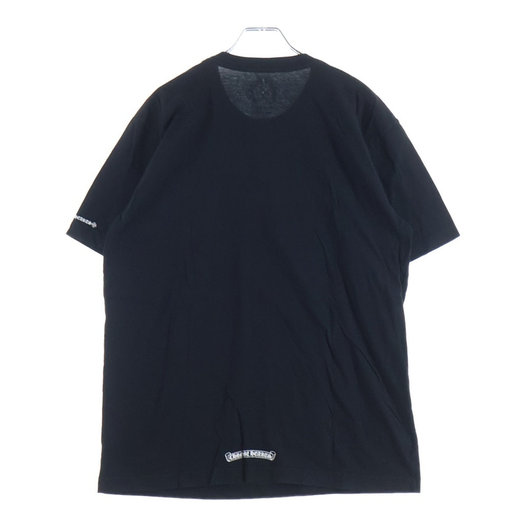 CHROME HEARTS(クロムハーツ) CH T-SHIRT ネックロゴ 半袖Tシャツ ブラック -