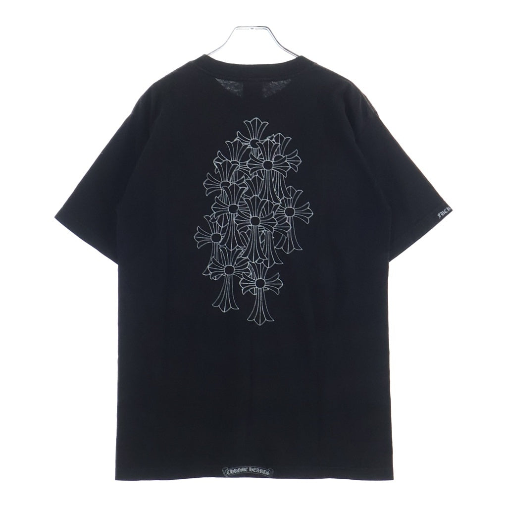 CHROME HEARTS(クロムハーツ) OLD S/S オールド バックセメタリークロスプリント 半袖Tシャツカットソー ブラック -