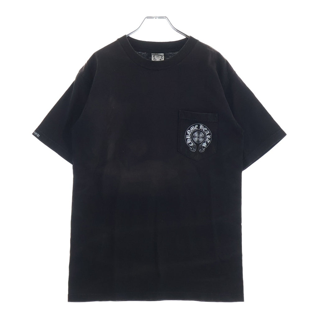 CHROME HEARTS(クロムハーツ) OLD S/S オールド バックセメタリークロスプリント 半袖Tシャツカットソー ブラック -