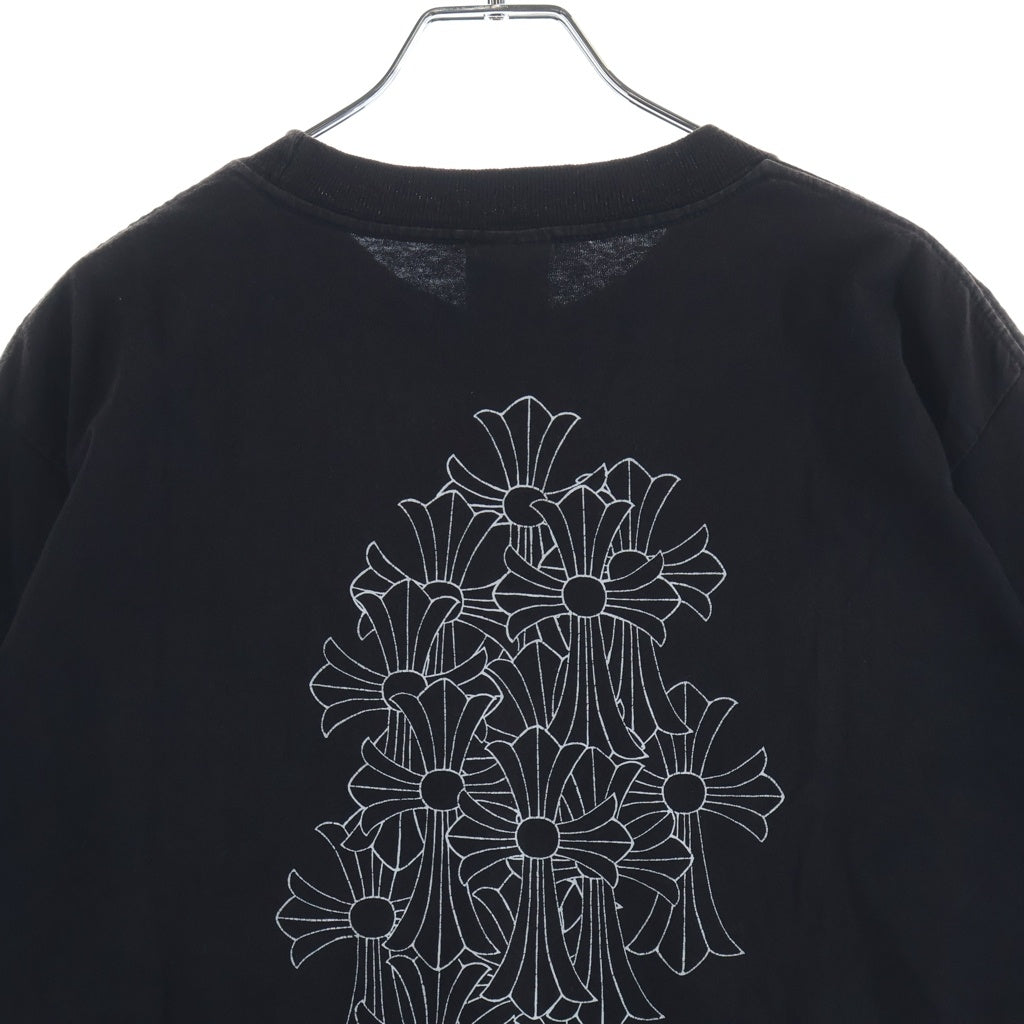 CHROME HEARTS(クロムハーツ) OLD S/S オールド バックセメタリークロスプリント 半袖Tシャツカットソー ブラック -