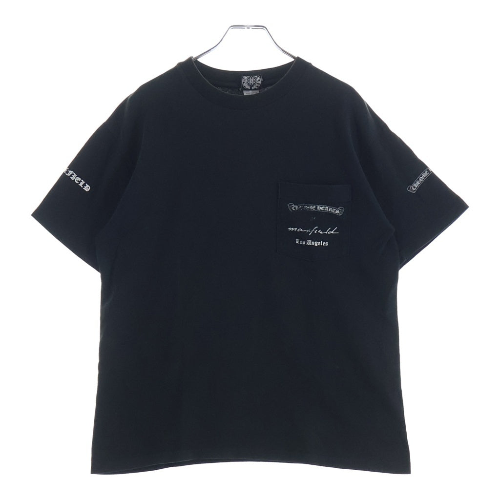 CHROME HEARTS(クロムハーツ) OLD S/S TEE オールド マックスフィールド バックダガープリント半袖Tシャツカットソー ブラック -