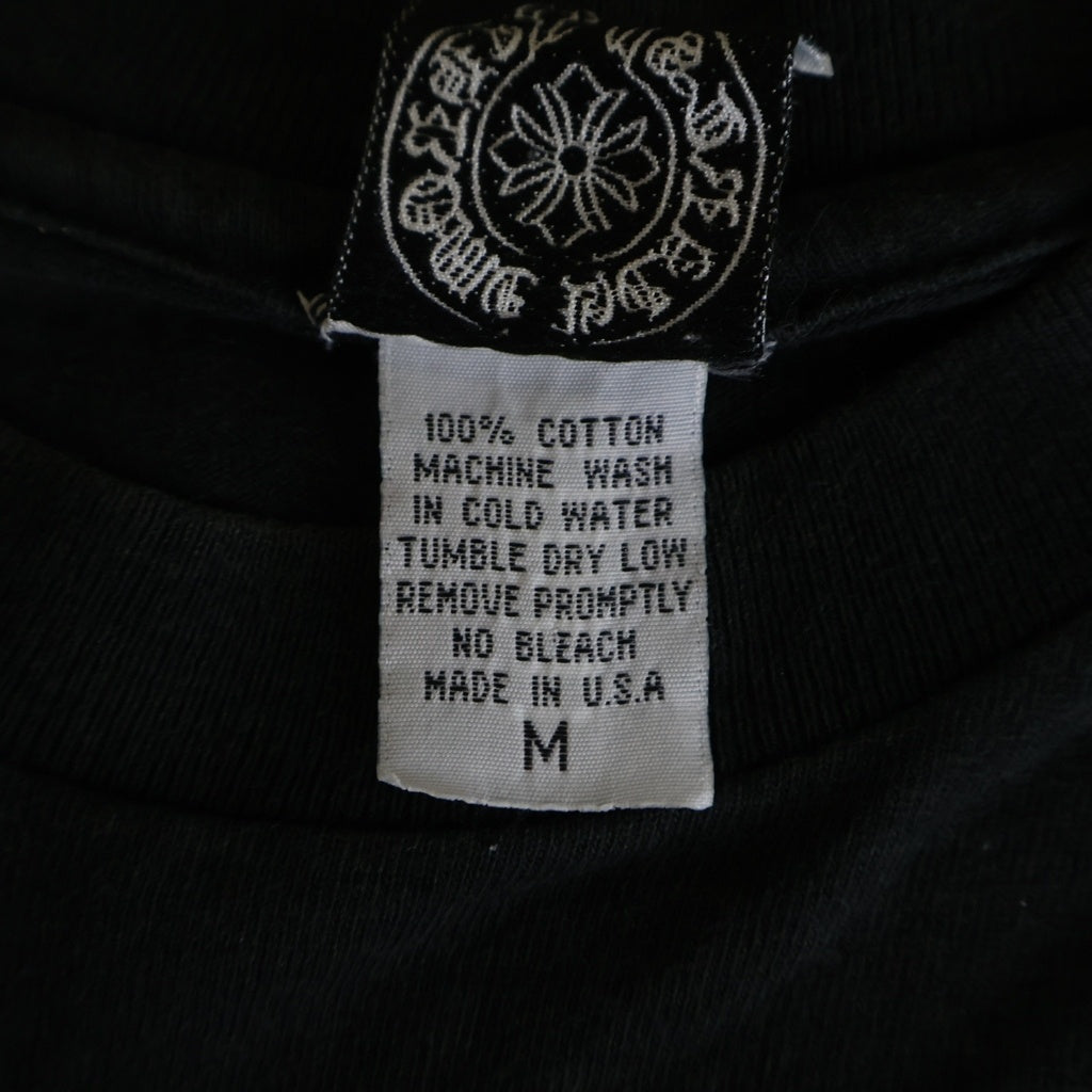 CHROME HEARTS(クロムハーツ) OLD S/S TEE オールド マックスフィールド バックダガープリント半袖Tシャツカットソー ブラック -