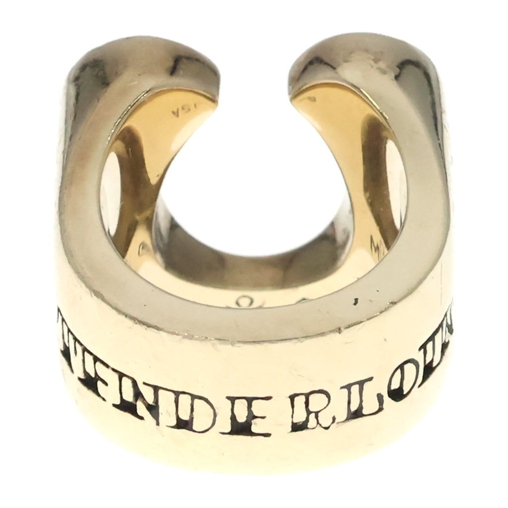 TENDERLOIN(テンダーロイン) T-H.SRING GOLD STONE 8K ダイヤ ホースシューリング ゴールド -
