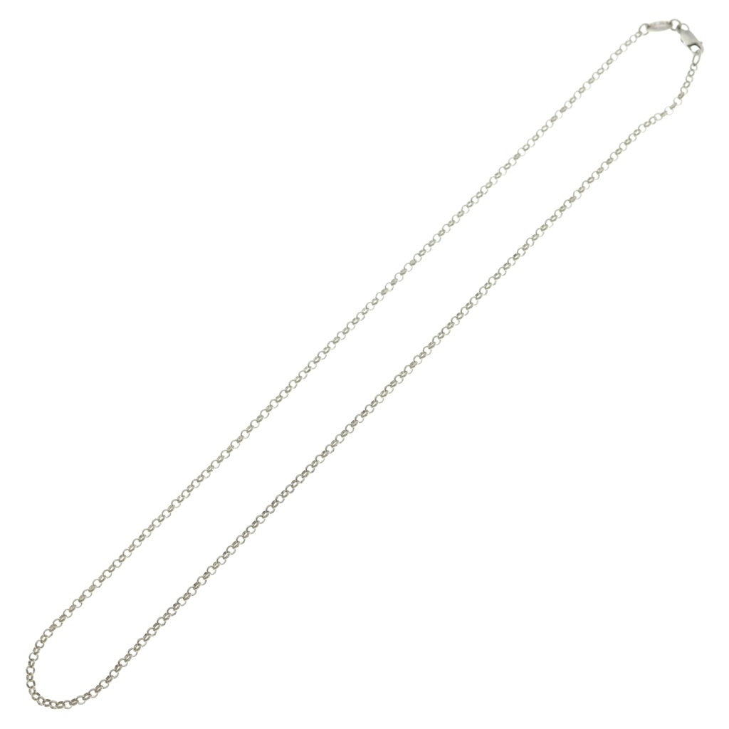 CHROME HEARTS(クロムハーツ) NECKCHAIN R18 ロールチェーンネックレス 18inch シルバー BCA083