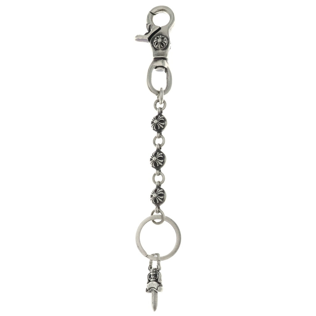 CHROME HEARTS(クロムハーツ) CLIP No2 BALL 3B クロスボール クリップ キーチェーン シルバー -